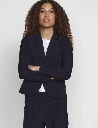 Kaffe Jillian Blazer - Blue - 34