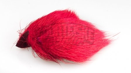 Deer Belly Hair - Fluo Red