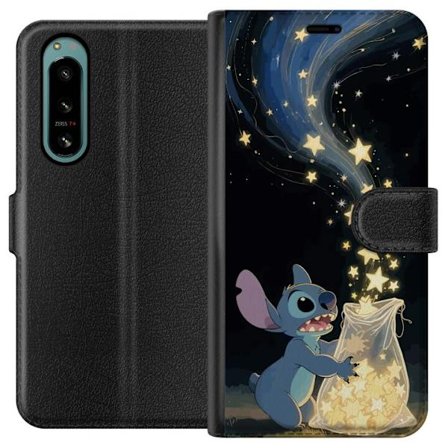 Kompatibelt Plånboksfodral till Sony Sony Xperia 5 IV Stitch Magiskt Motiv Disney Lilo