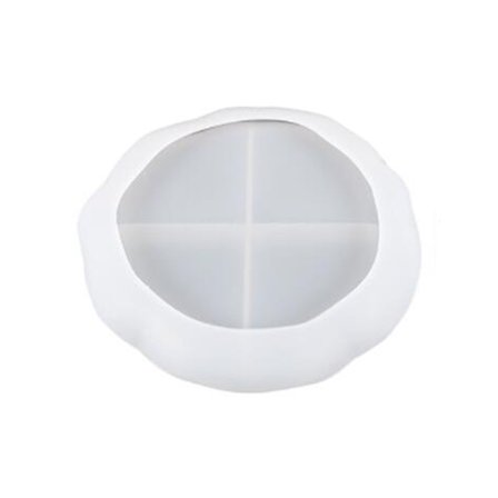 Støpeformer for epoksyharpiks for gjør-det-selv-fruktplate-oppbevaringsbrett Coaster middagstallerken