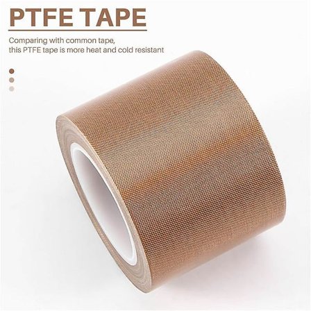 PTFE-teippi/PTFE-teippi vakuumikoneelle, käsi- ja impulssihitsauslaitteille (2 tuumaa x 33 jalkaa)