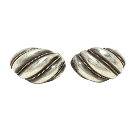 Tiffany & Co. Pre-owned, Pre-owned Earrings Geel, Dames, Maat:ONE Size,Zilver