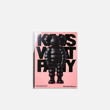 Phaidon Kaws: What Party, Black on Pink