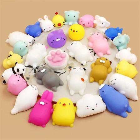 10-50 Pakke Antistressball Klemmelekene for Barn