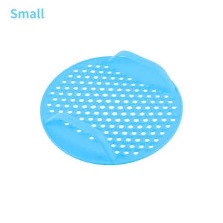 Återanvändbara Air Fryer Liners Non-Stick Silikon Pad Mat Korg blue L