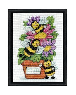 Stickpackung Bild Bee kind - Design Works Crafts