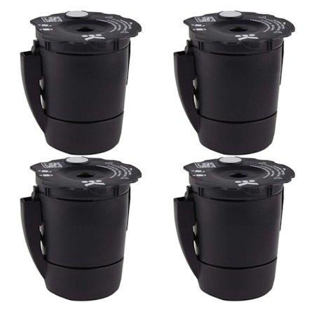 4-pak genanvendelige kaffefiltre til Keurig My K Cup 2.0 & 1.0 K200 250 K425 475 K525 575 kaffemaskine tilbehør