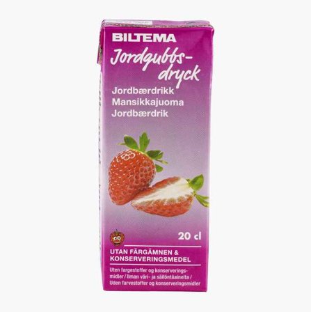 Jordgubbsdryck 20 cl