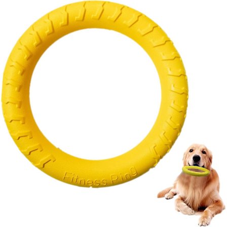 29 cm Hundeleke Ring Interaktiv Flytende Ring Hundeleke Uforgjengelig for Hunder for Valp til Små Hunder, A