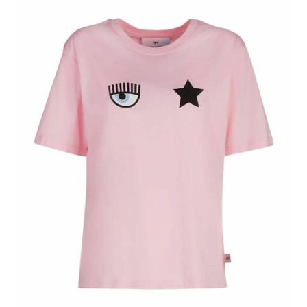 Chiara Ferragni Collection Chiara Ferragni T-shirts and Polos Pink, Dame
