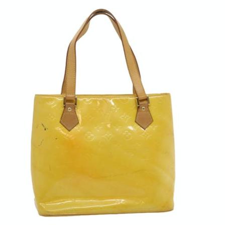 Louis Vuitton Vintage, Pre-owned bag Geel, Dames, Maat:ONE Size,leer