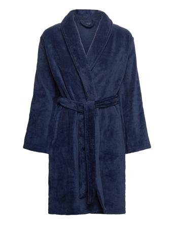 Cornflocker Fleece Robe Short Blue Missya