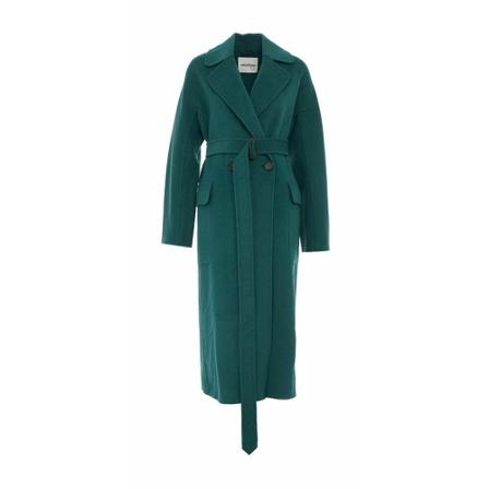 Ottod'Ame, Coat FSC Dg 5706 22 Zielony, Kobieta, Rozmiar: S