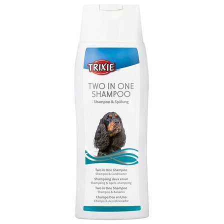 Trixie Two In One Hundeshampoo 250 ml, Tøj & Bolig, Tilbehør Til Kæledyr, Hundeshampoo