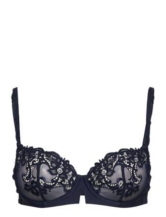 Saga 15C Lingerie Bras & Tops Balc Tte Bras Sininen Sim Pérèle