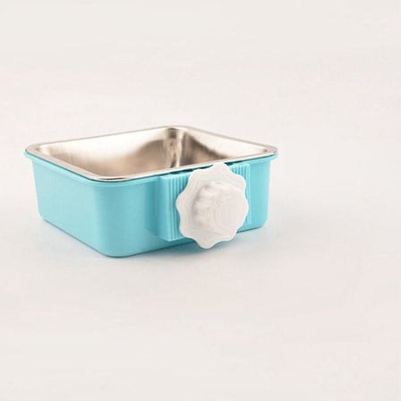 Hengebur Hundeskål Kjæledyrhengeskål BLUE LSQUARE SQUARE