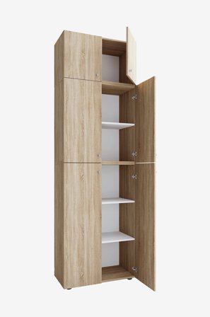 VCM - Vcm Kenkäkaappi Lona Xxl saranaovet - Kiinnityksellä varustettuna. - Beige - Kenkäkaapit - - Homeroom