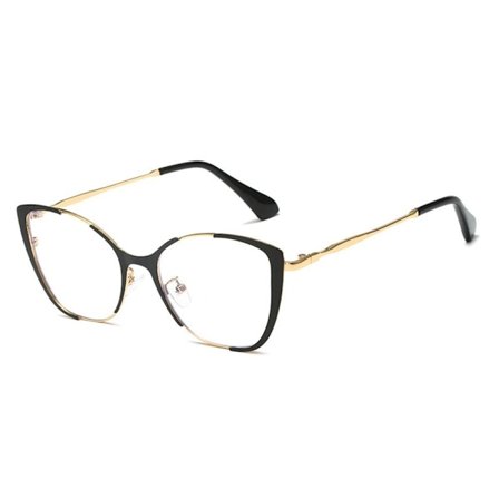 Anti-Blue Light Glasses Pyöreät silmälasit BLACK GOLD