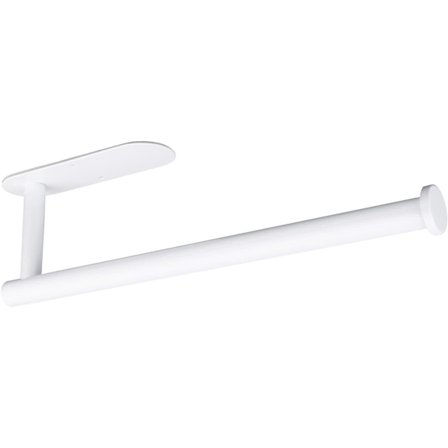 (Hvid) Vægmonteret skab køkkenrulleholder, papirrullerulle, til køkkenbrug, papir til