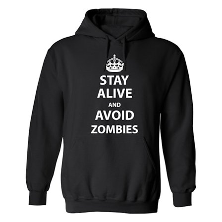 Stay Alive And Avoid Zombies - Huppari / Collegepaita - NAISET