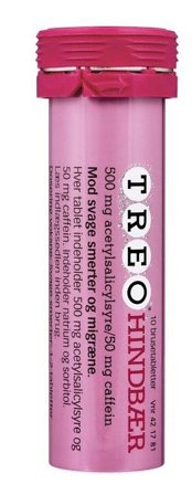 Treo Brusetabletter Hindbær 500mg 10 stk, Medicin & Pleje, Smerter & Feber, Muskelsmerter