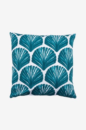 Eightmood - Kuddfodral Helix - Blå - Prydnadskuddar & kuddfodral - 50X50 - Från Homeroom