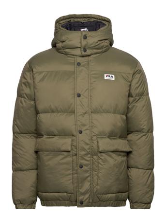Tirebolu Over D Puff Jacket Green FILA