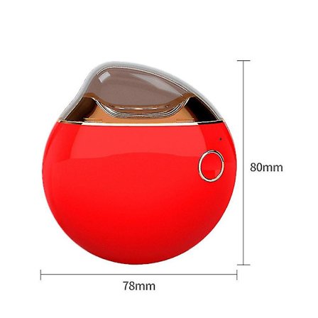 Elektrisk negleklipper automatisk trimmer skæremaskine anti-stænk neglesaks genopladelig rød - Aespa