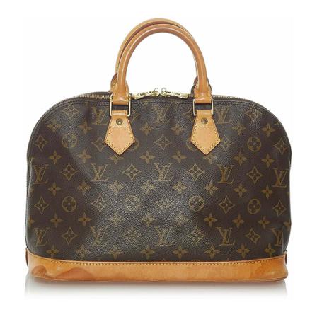Louis Vuitton Vintage, Handbag Bruin, Dames, Maat:ONE Size