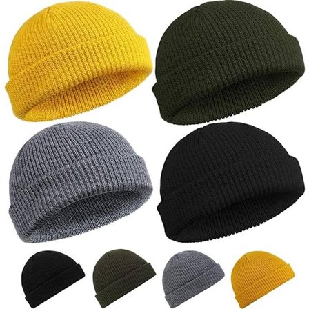 Pieces - Premium strikket lue - Vinter sportslue - God fukttransporterende - Varme luer - Vinterlue