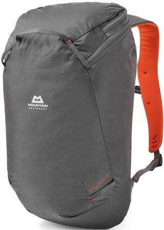 Mountain Equipment Wallpack 20 Anvil/Cardinal Orange
