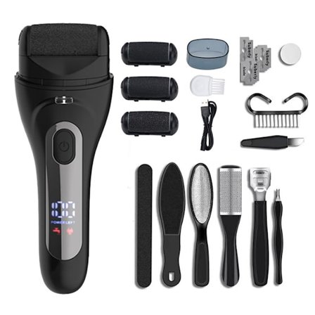 Elektrisk förhårdnadsborttagare för fot Pedikyr verktyg Fotvård