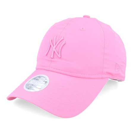 New Era - MLB Pinkki unconstructed Lippis - New York Yankees Womens Nylon 9TWENTY Pink Dad Cap @ Hatstore
