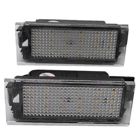 2 stk. bil LED-skiltlys for Renault Megane 2 Clio Laa 2 Megane 3 Twingo Master Vel