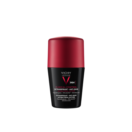Vichy Homme Clinical Control 96H antiperspirant roll-on 50 ml