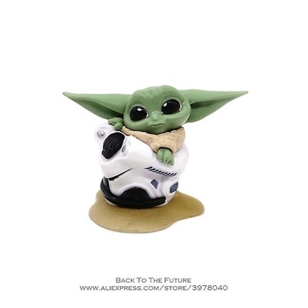 Disney Star Wars 4-6cm Toy Master Baby Yoda Darth Pvc Action Figur Anime Figurer Collection Mini Toy Model För Barn Present C