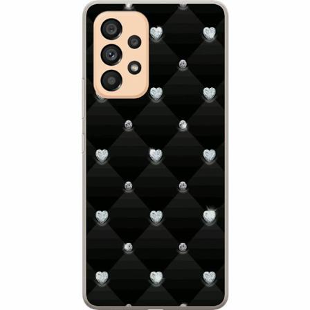 Samsung Galaxy A53 5g Mjukt Skal - Bling Heart