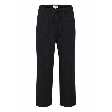Part Two, Wide Trousers Zwart, Dames, Maat:M