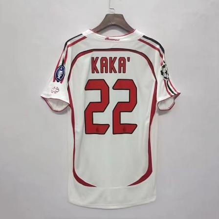 06-07ACAC Milan bortaställ twenty twoKaka fan minneströja M(170-175cm)