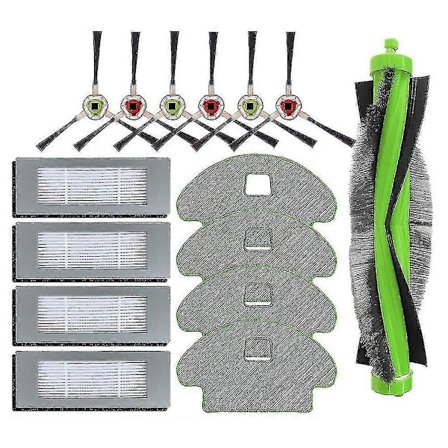 Erstatningstilbehør for iRobot Roomba Combo 113 R113840 - Sett med 15 deler