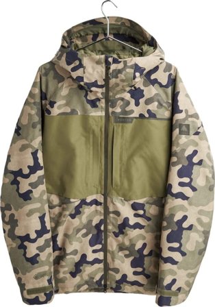 Burton Men's GORE‐TEX 2L Pillowline Jacket Men lined ski jackets Green M