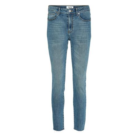 IVY Copenhagen Alexa Jeans wash Port Louis Blå, Dame, Størrelse: W28 L30