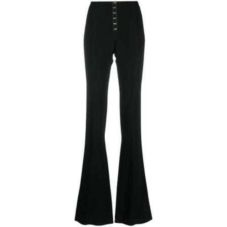 Blumarine - Flare Jeans - Svart - Dam - Storlek: S, Dam, Storlek: S