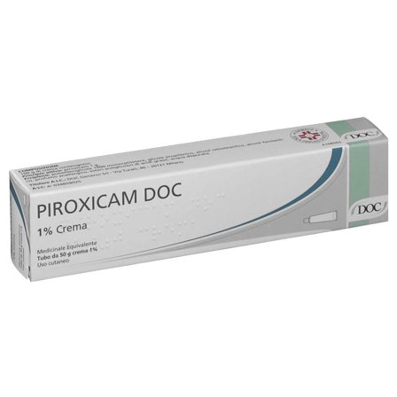 Piroxicam Doc 1% Crema 50g