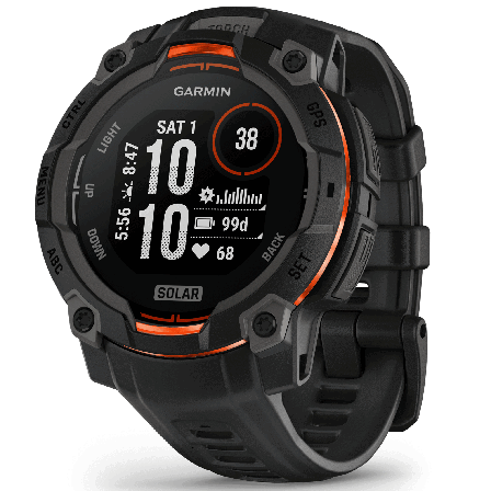 Garmin Instinct 3 Solar 45mm Black