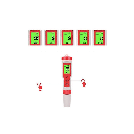 TDS / pH / EC / Temperatur fyra i en Vattenkvalitetstestare Konduktivitet pH-penna TDS-testare