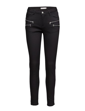 Pants From Freequent In A Lovely Fabric. The Pants Are A Classic 5 Pocket Model Black FREE/QUENT