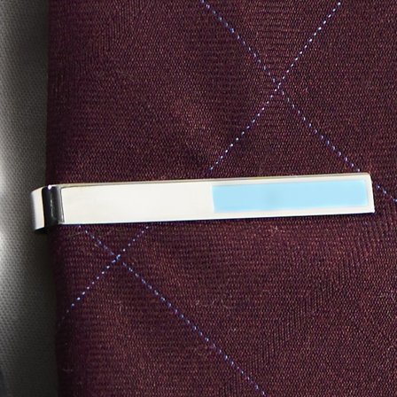 Balasz Geo Remix Tie Bar for Men - Tie clips for skinny ties