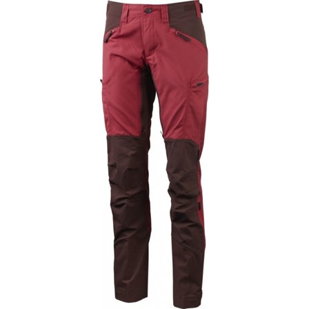 Lundhags Women's Makke Pant Women hiking trousers Red 34 Regular