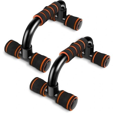 (pow yeah!)Push Up Bar-stativ, Fitness Press Up Bar med sklisikre skumhåndtak for arm-, bryst- og skuldertrening, treningsstudio, hjemmetrening